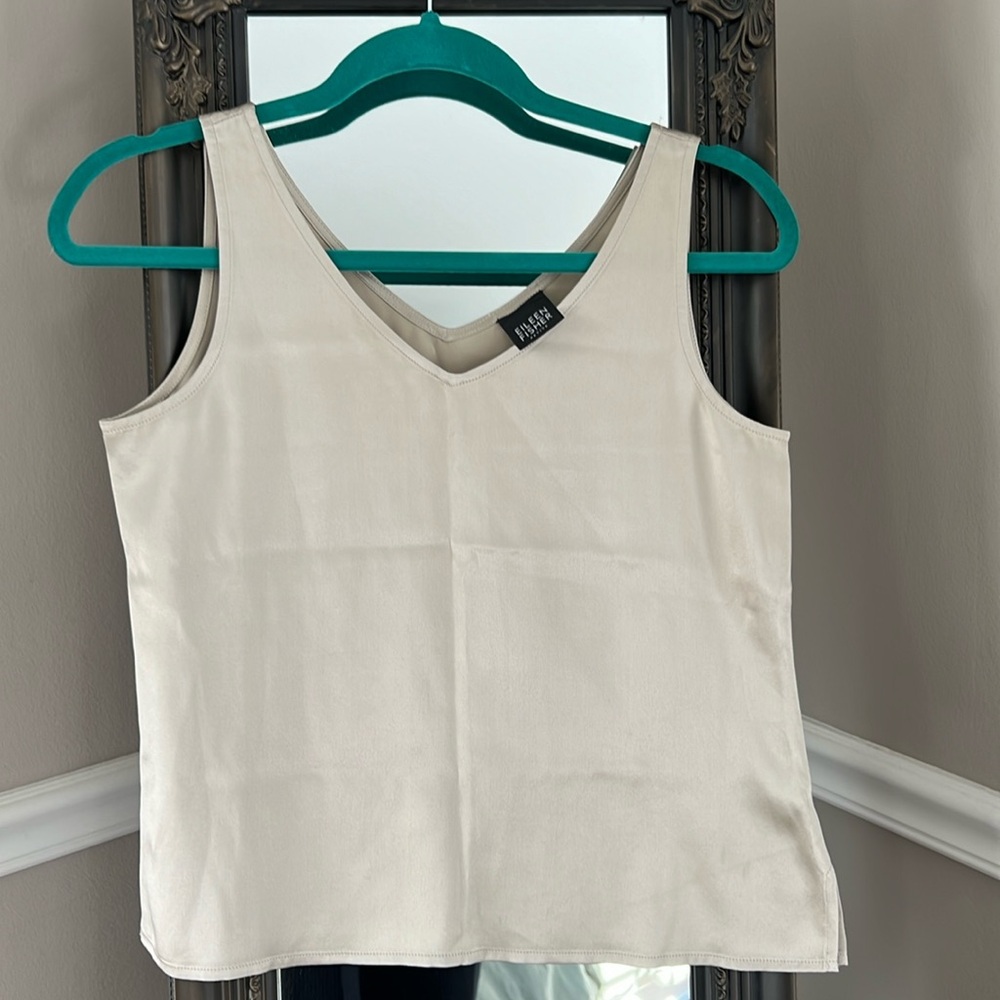 Eileen Fisher silk tank, size PP